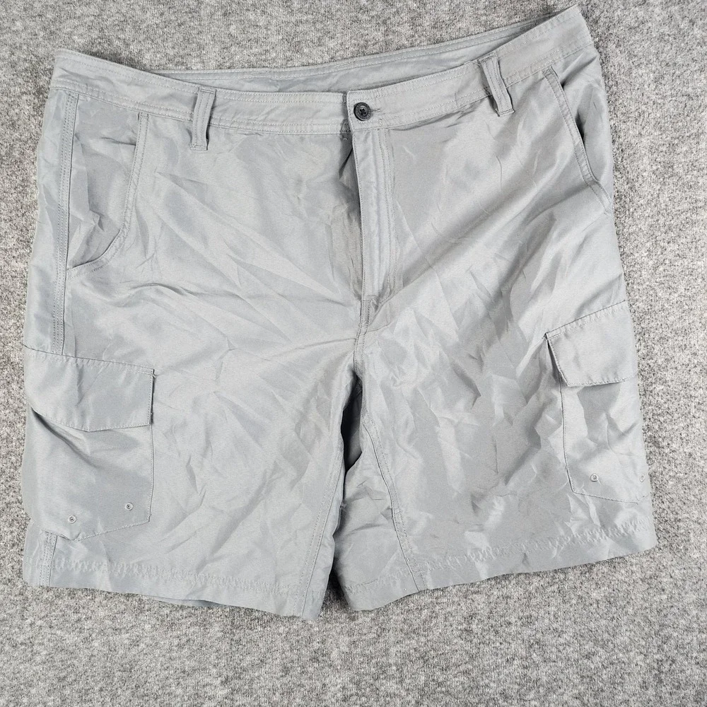 Magellan Outdoors Cargo‎ Shorts Mens 40 Tan 2 Piece Lot Water Repellent Hiking